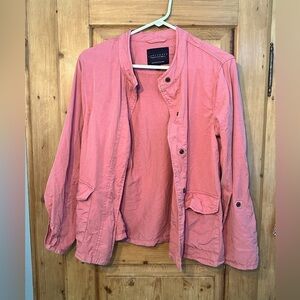 Sanctuary Shacket. Stonewashed Pink Size Medium